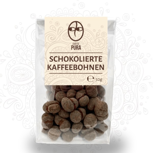 Schokolierte Kaffeebohnen, 50g