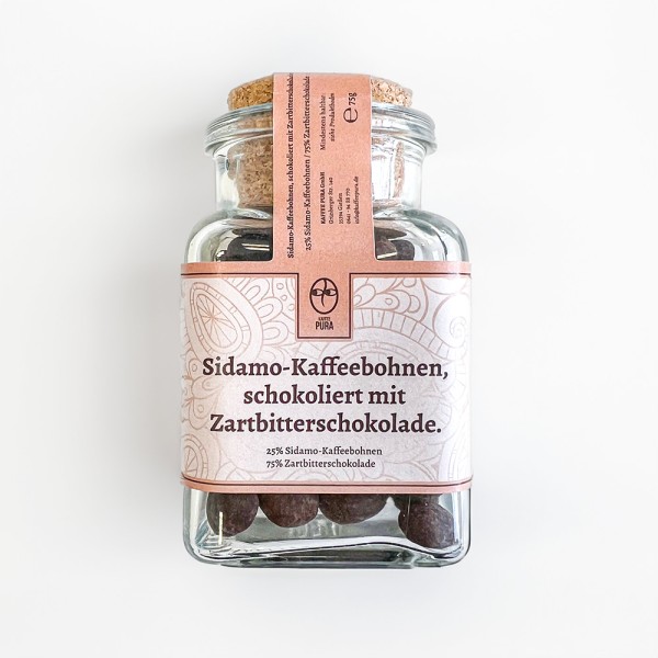 Schokolierte Kaffeebohnen, 75g